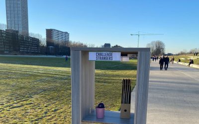Sociaal experiment ‘Challenge Strangers’ in Spoorpark geslaagd